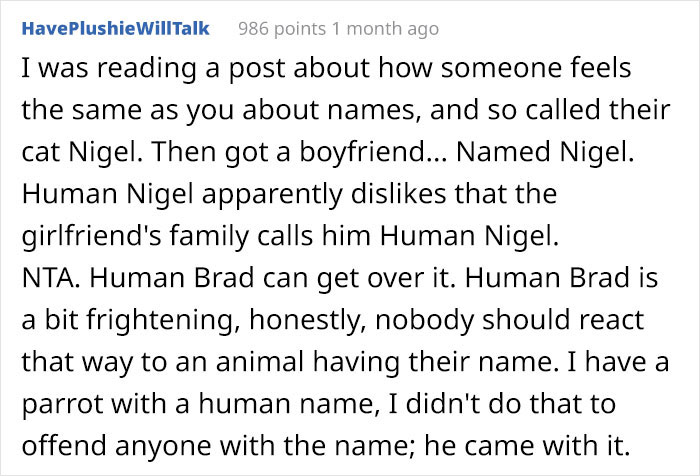 Person Gives Their Dog A Human Name, Turns Out His Sister’s Boyfriend Is Named The Same And Family Drama Ensues
