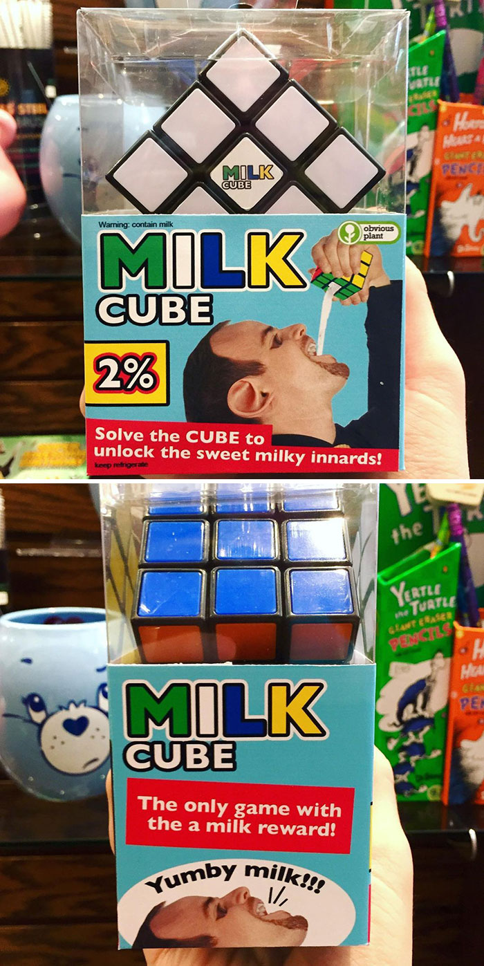 Milk Cube Is At The Fair Oaks Pharmacy In Pasadena