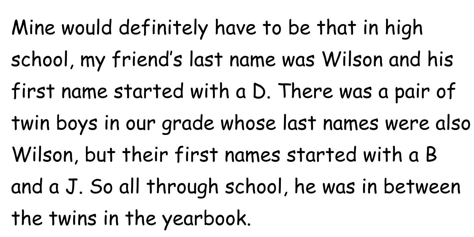 Hey Pandas, Say The Worst/Funniest Yearbook Fail