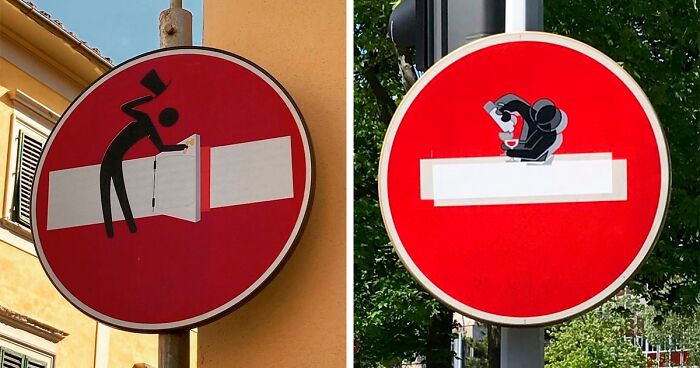 To Express His Protest Against Unjust Rules, This Artist Humorously ...
