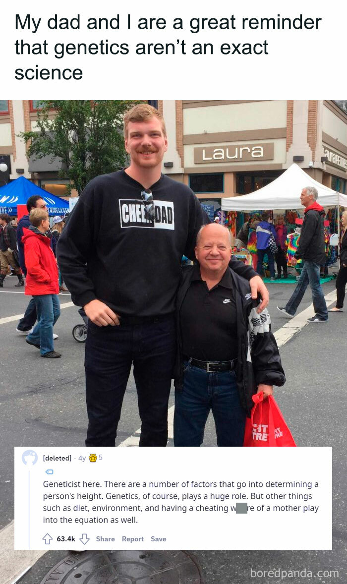 Son Is Taller Than Dad