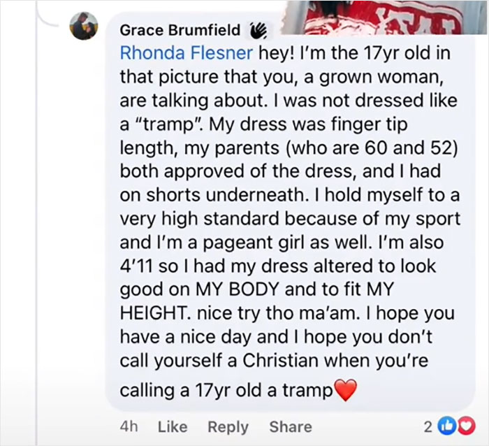 17-Year-Old Is Shook To Receive So Many Hateful Comments After Her Boyfriend's Mom Posted Their Homecoming Pics On Facebook