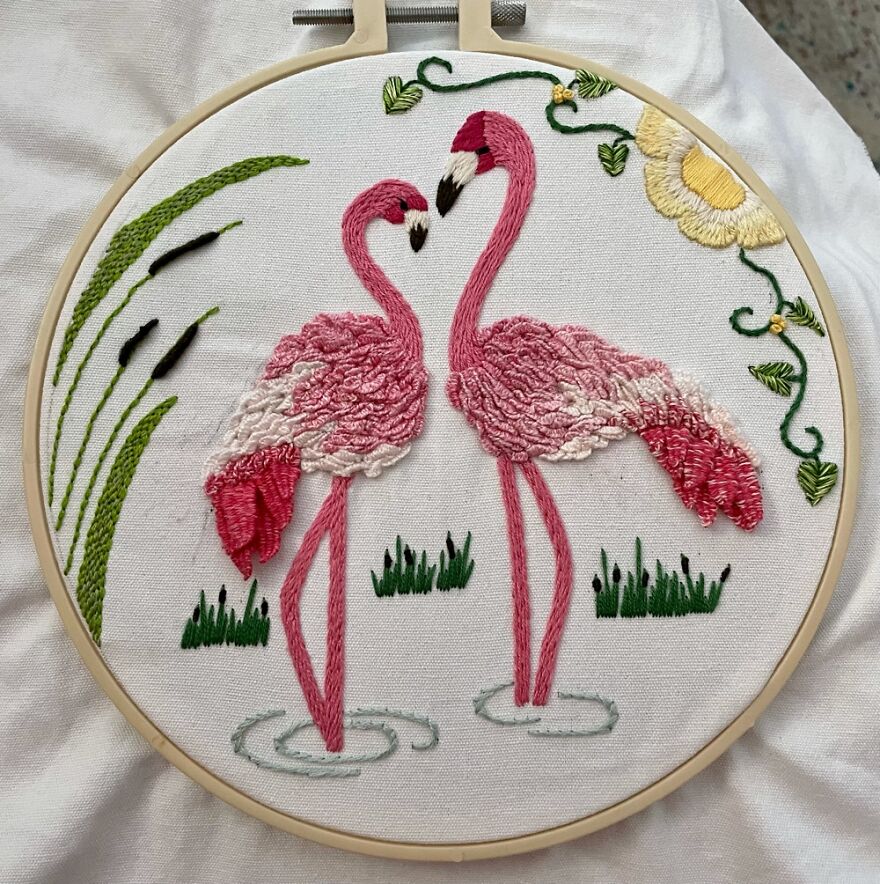 First Time Doing Embroidery