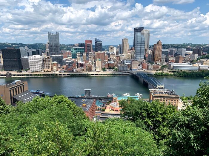 Pittsburgh, Pa From Mt Washington
