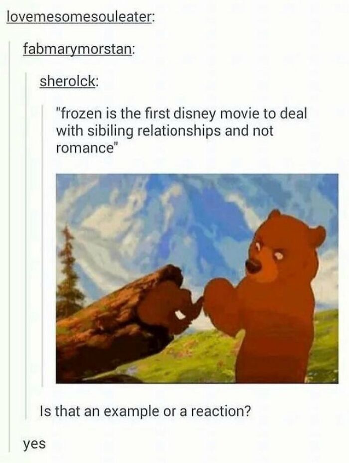 Brother Bear>frozen