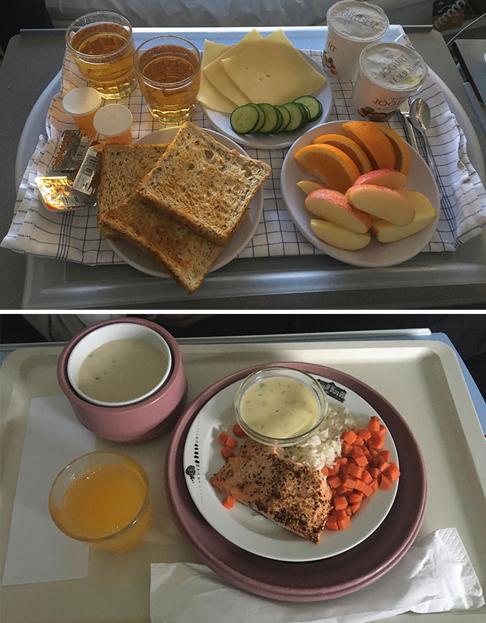 Hospital Food In Iceland, The Salmon Was Surprisingly Well-Seasoned