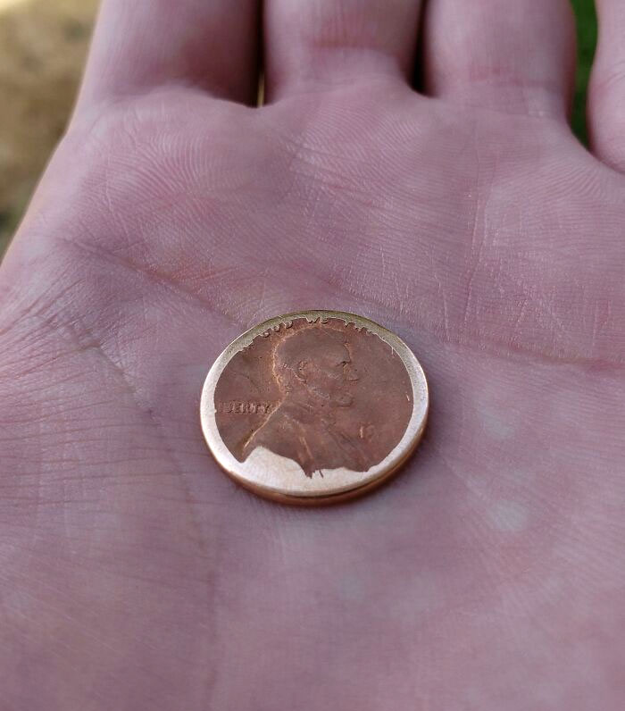 Penny That Was Stuck In My Washer For Years