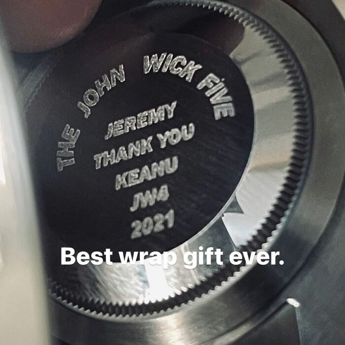 “Best Wrap Gift Ever”: Keanu Reeves Gifts His John Wick 4 Stuntmen A $10,000 Rolex Each As A Thank-You Gift “Best Wrap Gift Ever”: Keanu Reeves Gifts His John Wick 4 Stuntmen A $10,000 Rolex Each As A Thank-You Gift