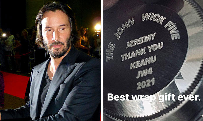 “Best Wrap Gift Ever”: Keanu Reeves Gifts His John Wick 4 Stuntmen A $10,000 Rolex Each As A Thank-You Gift