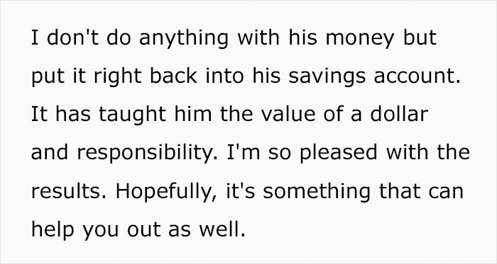 “He Has His Rent, Electricity For His Room, And Internet": Mom Charges Her 7-Year-Old Rent And Bills, Divides The Internet “He Has His Rent, Electricity For His Room, And Internet": Mom Charges Her 7-Year-Old Rent And Bills, Divides The Internet