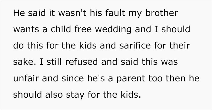 “Entitled” Husband Insists His Wife Should Stay Home With The Kids So He Can Attend Her Brother’s Wedding “Entitled” Husband Insists His Wife Should Stay Home With The Kids So He Can Attend Her Brother’s Wedding