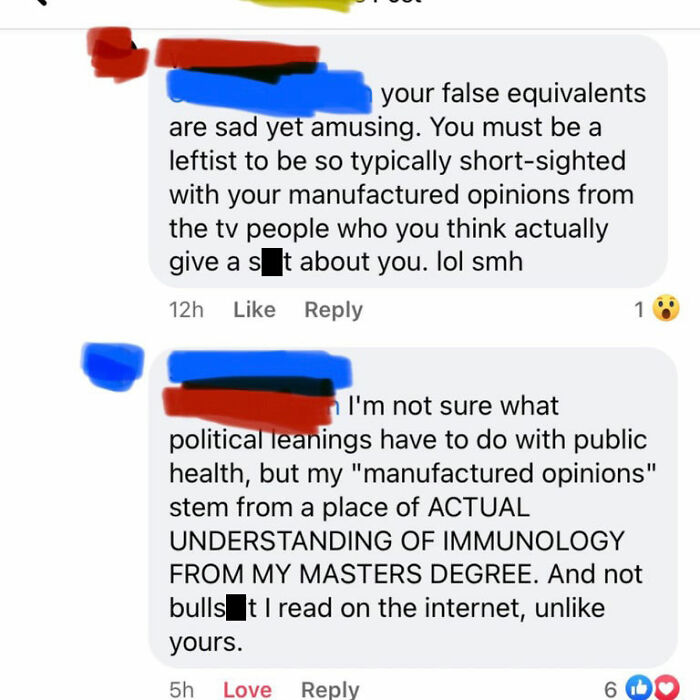 My Friend Is A Scientist, So Exchanges Like This Occur Almost Every Day