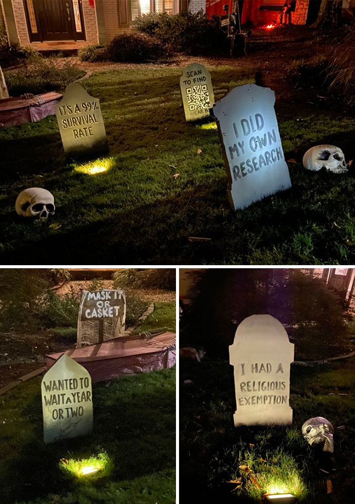Halloween Tombstones Decor
