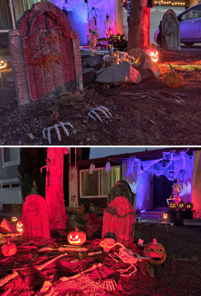 Our Halloween Setup This Year