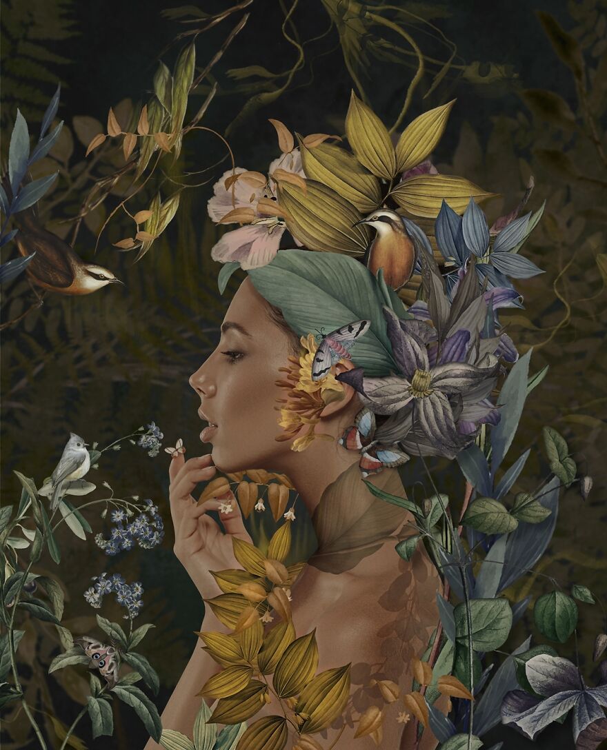 Portraits With A Hint Of Old Illustrations