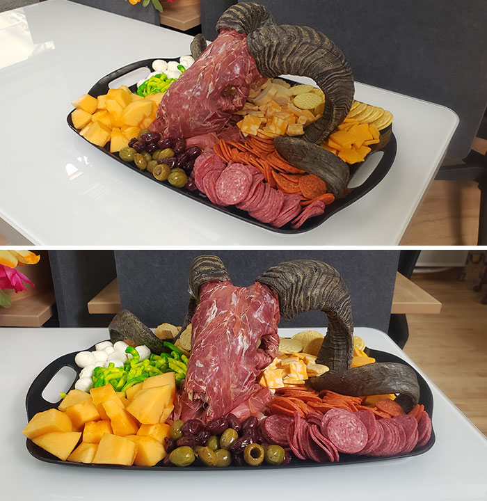 Made A Charcuterie Board For The Office Potluck Today