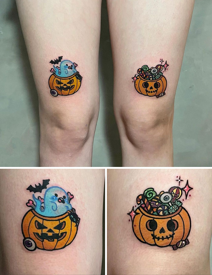 11+ Small Ghost Tattoo Ideas That Will Blow Your Mind! - alexie