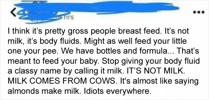 Well, At Least He Doesn’t Think Women Are Cows