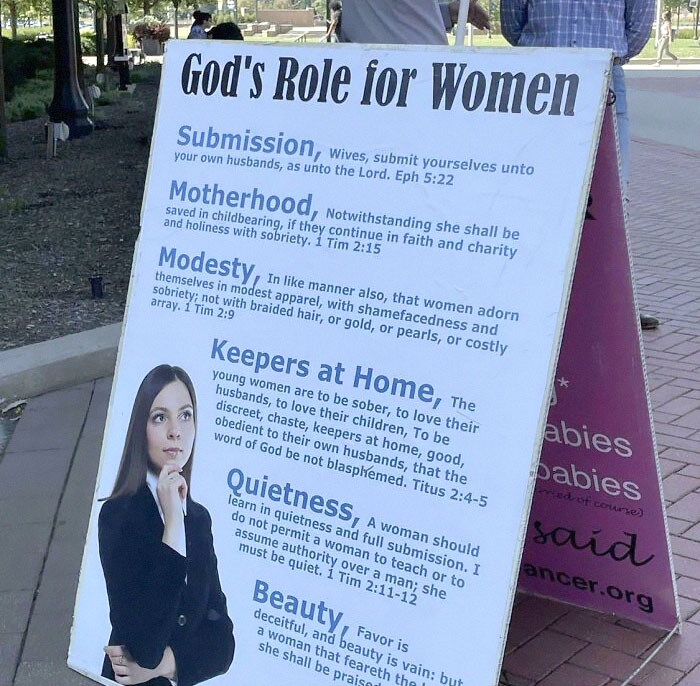 The Poster A Group Of Protestors Put Up At My College