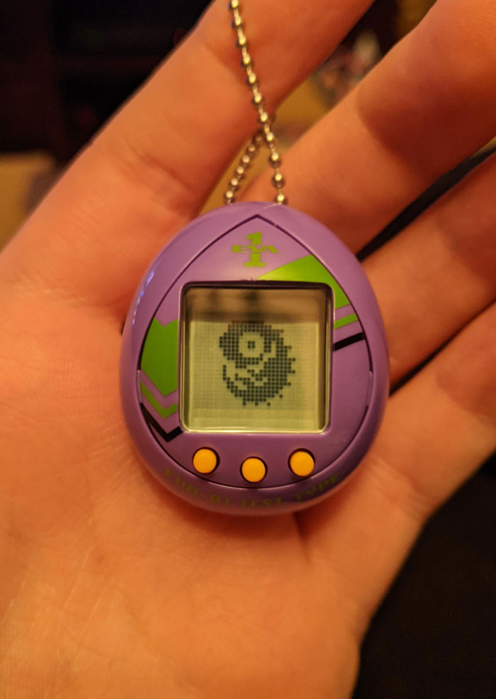 My Girlfriend Got Me The Evangelion Tamagotchi For My Birthday And I'm So Excited To See Which Angel I Get First