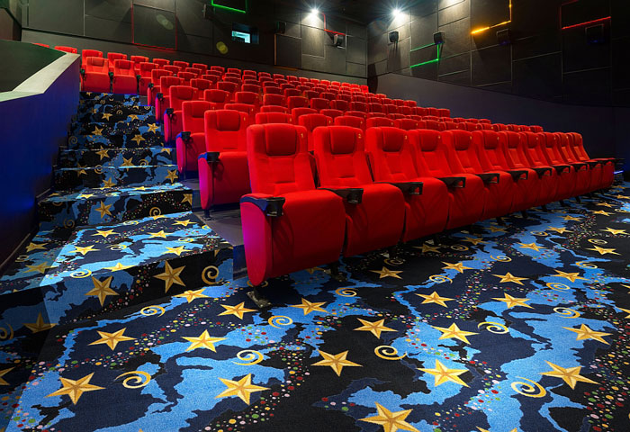 This Movie Theater Carpeting