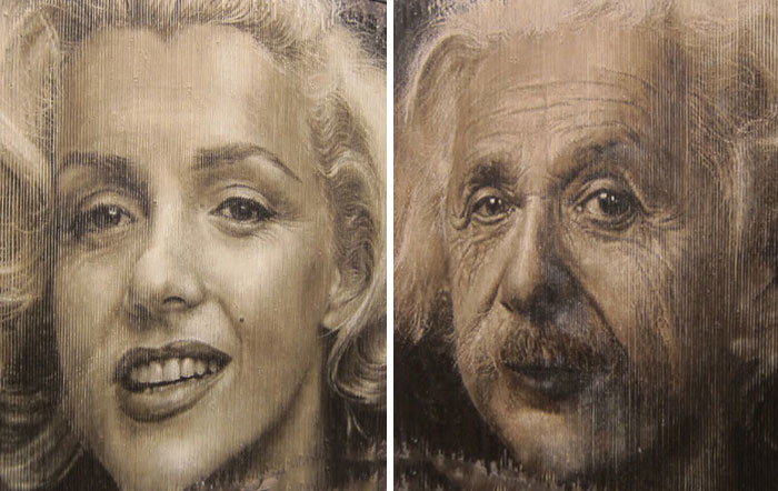 Changing Portraits That Can Be Experienced Not Only In Harry Potter: Optical Art By Sergi Cadenas