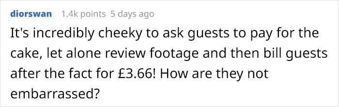 Guest Shocked To Receive Charge For Additional Slice Of Wedding Cake The Newlyweds Saw Them Take Via CCTV Guest Shocked To Receive Charge For Additional Slice Of Wedding Cake The Newlyweds Saw Them Take Via CCTV