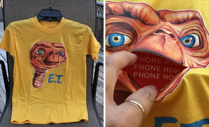 Weird Et Shirt I Found Cleaning Out My Late Sisters Closet