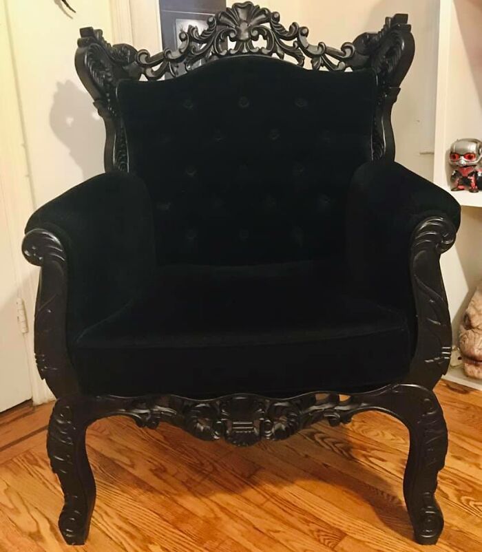 So Excited! Found This Guy On Facebook Marketplace Last Night! My Victorian Gothic Couch Now Has A Friend
