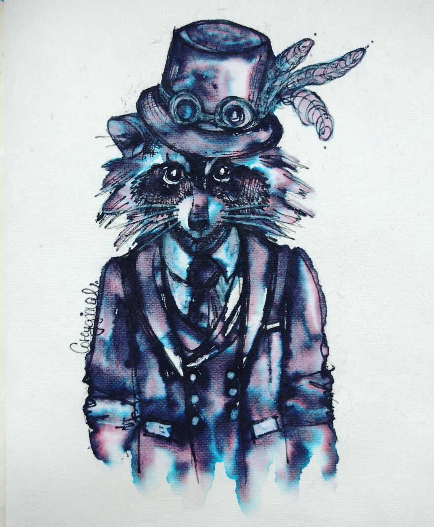 I Gave Myself An Extra Challenge For This Year's Inktober...