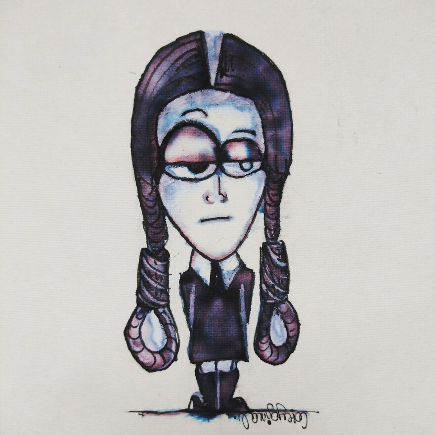 I Gave Myself An Extra Challenge For This Year's Inktober...