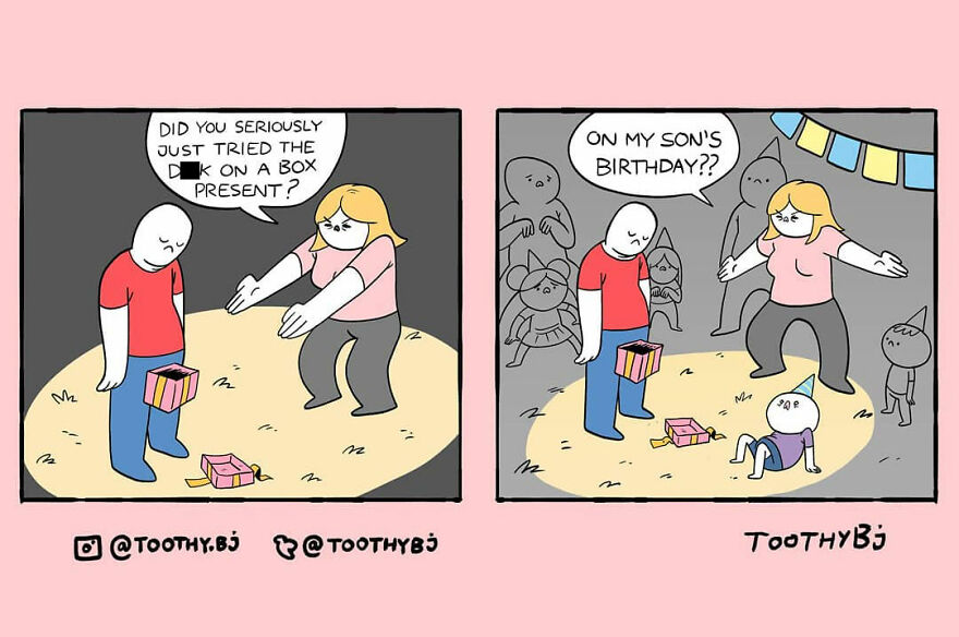 Artist Makes Stupid Comics For People With A Dark Sense Of Humor (New Pics)