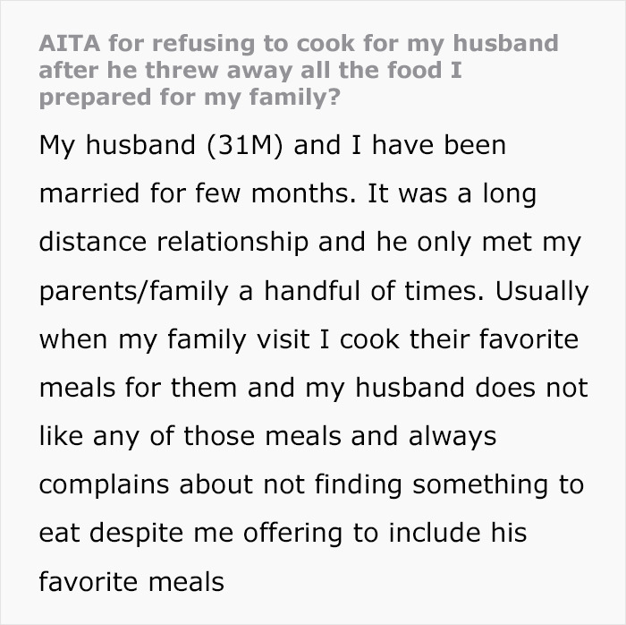 Petty Husband Sparks Family Drama After Throwing Out All The Traditional Food His Loving Wife Made For Her Family Petty Husband Sparks Family Drama After Throwing Out All The Traditional Food His Loving Wife Made For Her Family
