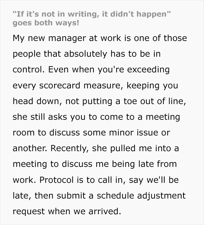 Boss Is Fired After This Employee Proves That She Micromanages And Tries To Fail Her Employees Boss Is Fired After This Employee Proves That She Micromanages And Tries To Fail Her Employees