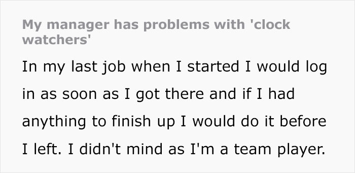 After Not Receiving Loyalty From The Company, Employee Starts Leaving Work Right On The Dot, Maliciously Complying With The Manager's Views After Not Receiving Loyalty From The Company, Employee Starts Leaving Work Right On The Dot, Maliciously Complying With The Manager's Views