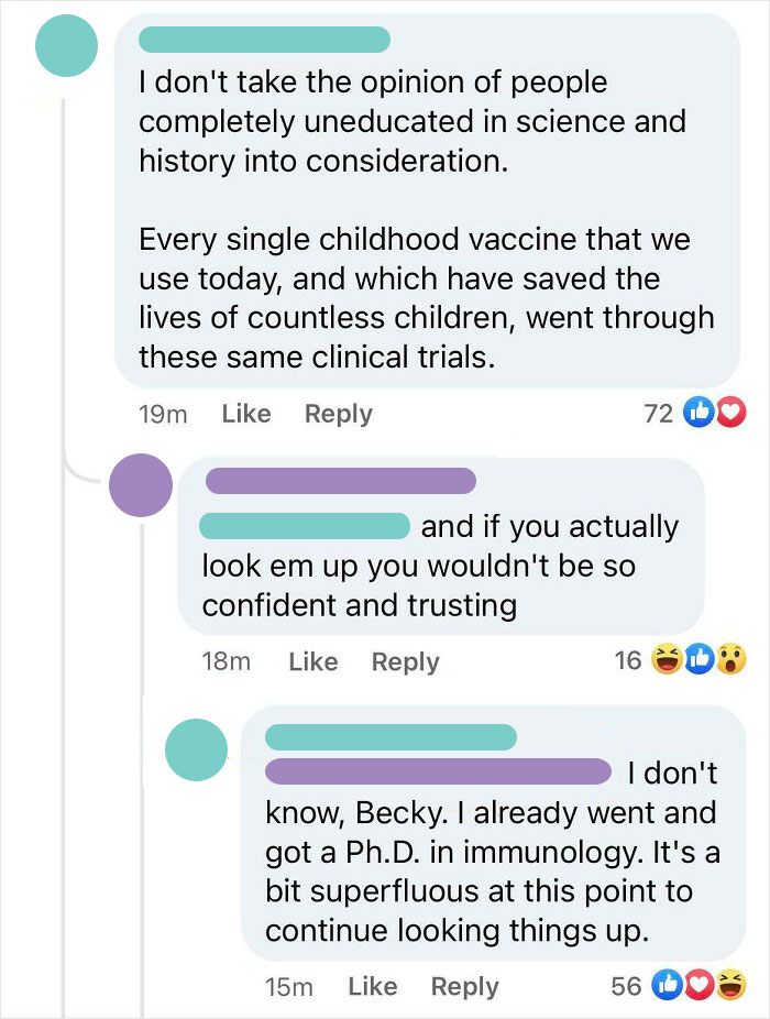 Becky Says Do Your Research About Vaccines Y’all!