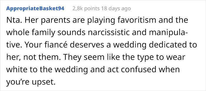 Guy Uninvites Fiancée's Closest Family From The Wedding After They Make Her Wedding Dress Shopping All About Her Sister Guy Uninvites Fiancée's Closest Family From The Wedding After They Make Her Wedding Dress Shopping All About Her Sister
