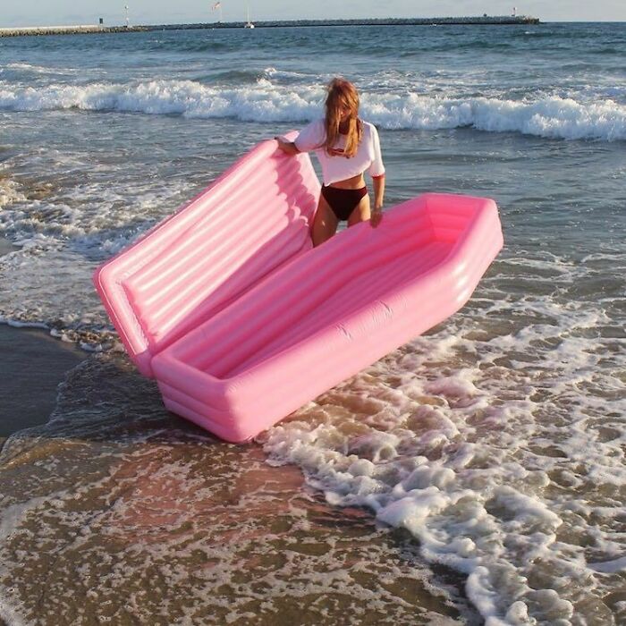 Inflatable Coffin