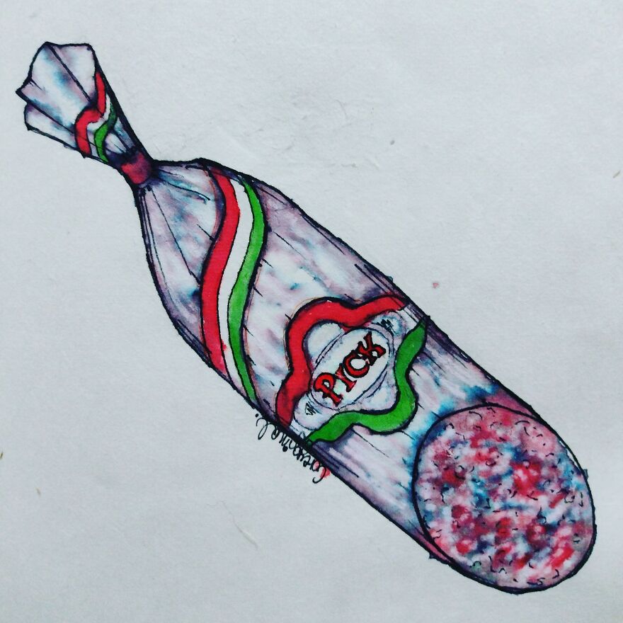 I Gave Myself An Extra Challenge For This Year's Inktober...