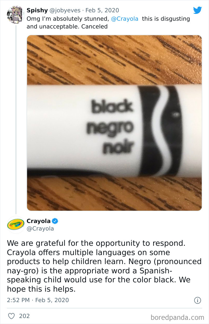 Shame On You, Crayola!