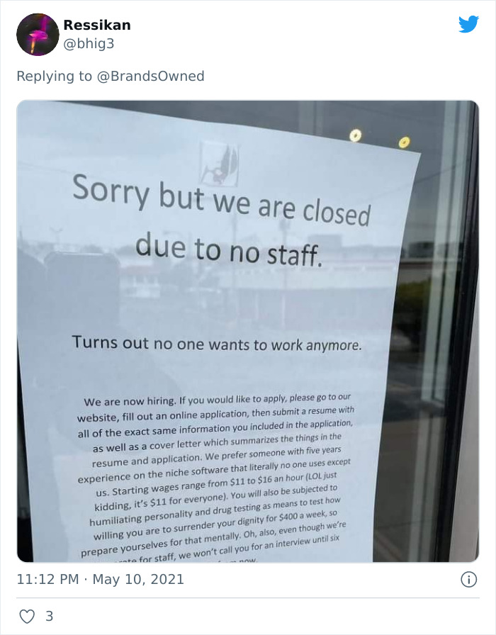 Sorry But We Are Closed