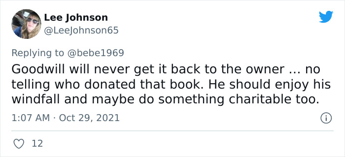 Mom Asks People Online If Her Son Is Right For Keeping The Money Found In A Book He Thrifted