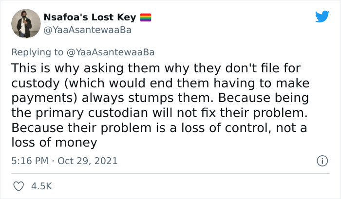 Educational Professional Shares Her Insights About Why Some Men Don’t Want To Pay Child Support And Many People On Twitter Believe It Makes Sense