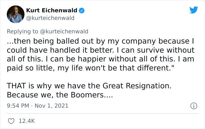 Author Explains Why So Many Young People Resign From Their Jobs And His Twitter Thread Goes Viral Author Explains Why So Many Young People Resign From Their Jobs And His Twitter Thread Goes Viral