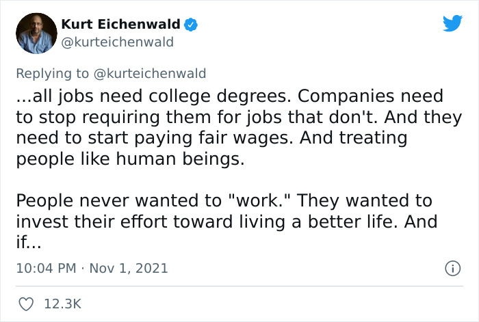 Author Explains Why So Many Young People Resign From Their Jobs And His Twitter Thread Goes Viral Author Explains Why So Many Young People Resign From Their Jobs And His Twitter Thread Goes Viral