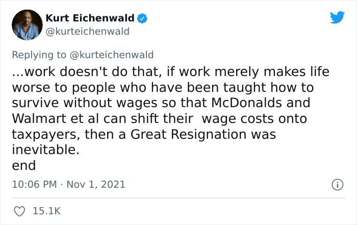 Author Explains Why So Many Young People Resign From Their Jobs And His Twitter Thread Goes Viral Author Explains Why So Many Young People Resign From Their Jobs And His Twitter Thread Goes Viral