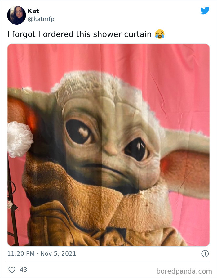Baby Yoda Curtain