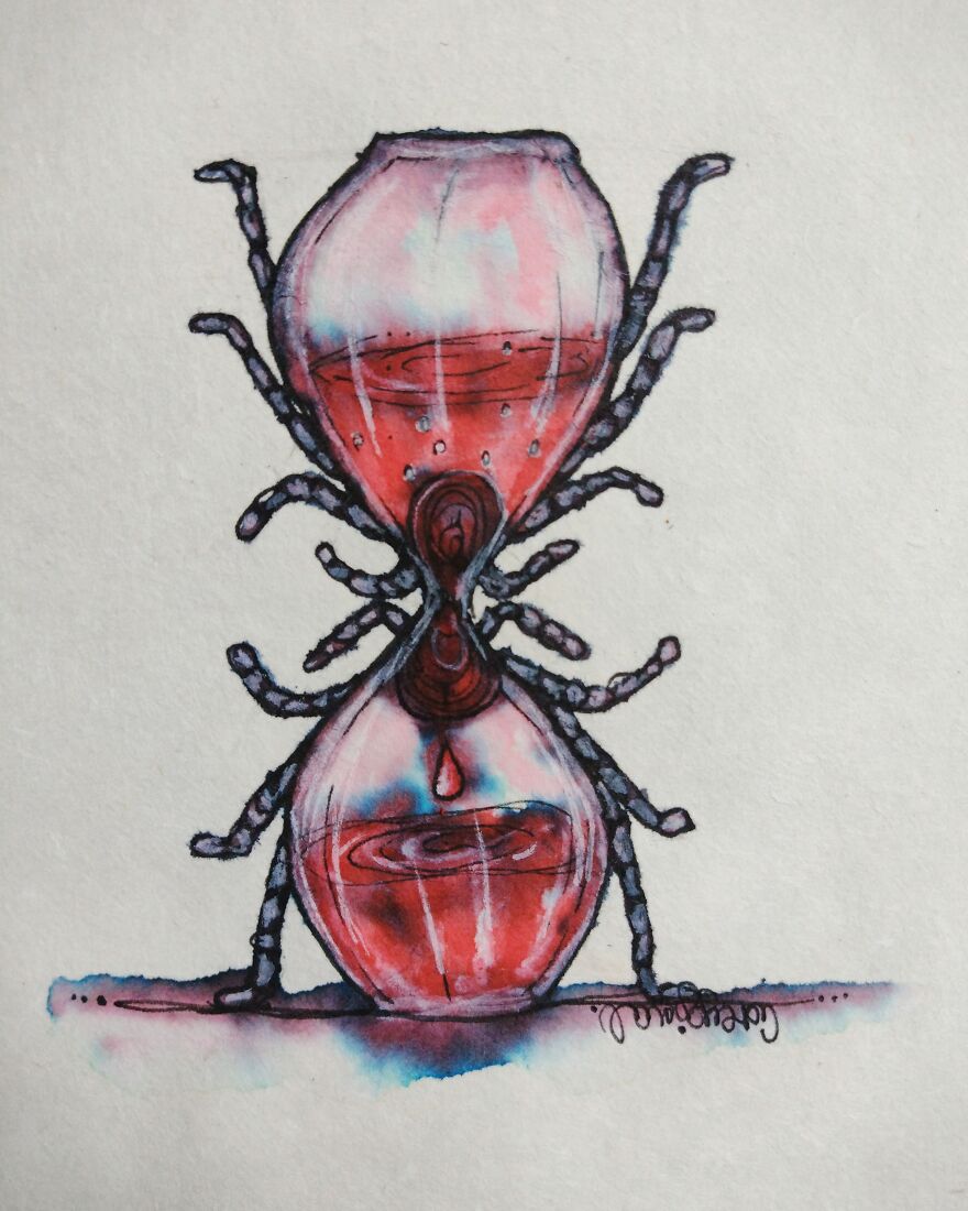 I Gave Myself An Extra Challenge For This Year's Inktober...