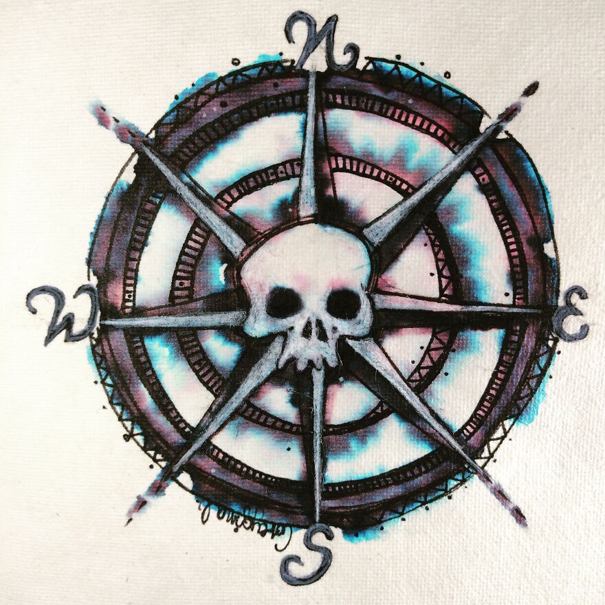 I Gave Myself An Extra Challenge For This Year's Inktober...