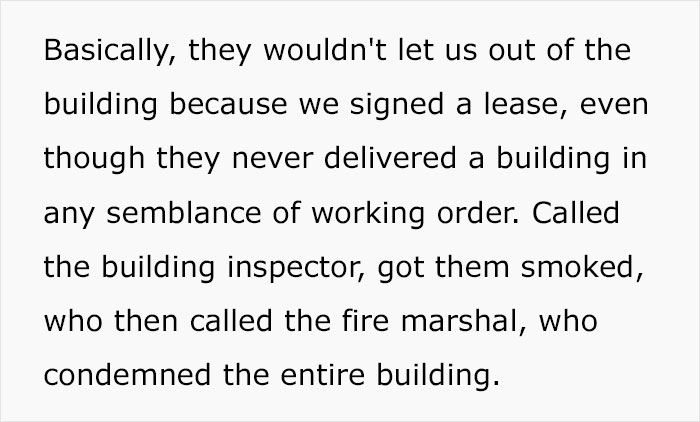 Folks Online Are Applauding This IT Guy Who Helped His Company Get Revenge On An Owner Who Refused To End A 5-Year Lease Of A Faulty Building Folks Online Are Applauding This IT Guy Who Helped His Company Get Revenge On An Owner Who Refused To End A 5-Year Lease Of A Faulty Building
